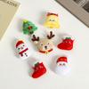Cartoon Cute Brooch Plush Santa Pendant Christmas Tree Elk Diy Accessories Sweet Christmas Accessories