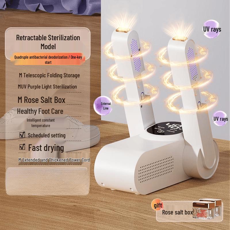 OLOEY Retractable Smart Shoe Dryer with Sterilization