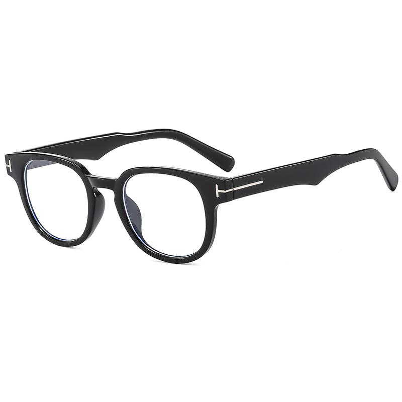 Flat Mirror Comfortable Glasses Frame For Men And Women Trendy And Versatile Plain Glasses