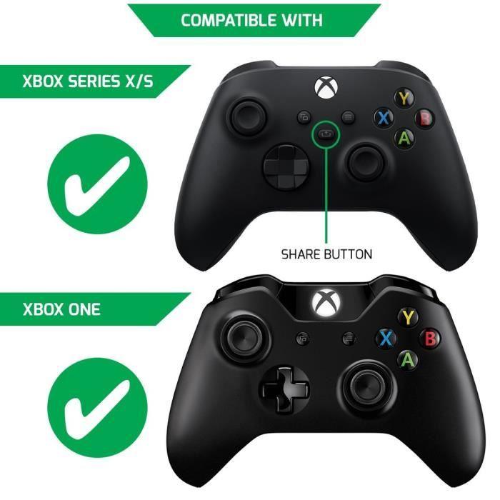 Pack Double Batterie Rechargeable Haute Capacité 1100mAh - Noir Pour Xbox Series X & S / Xbox One - Venom