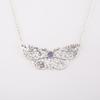 Iolite Gemstone 925 Sterling Silver Jewelry Butterfly Pendant0.7" For Women Gift CP-35-4