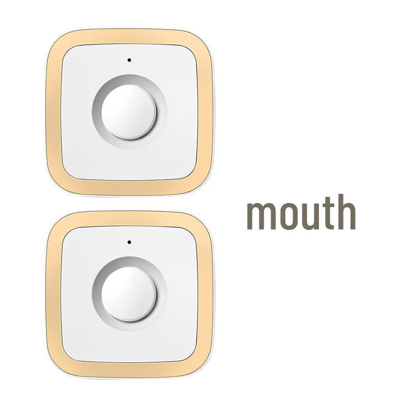 Smart Wireless Doorbell System - Battery-Free, Long Range, Dual Receiver, Remote Control