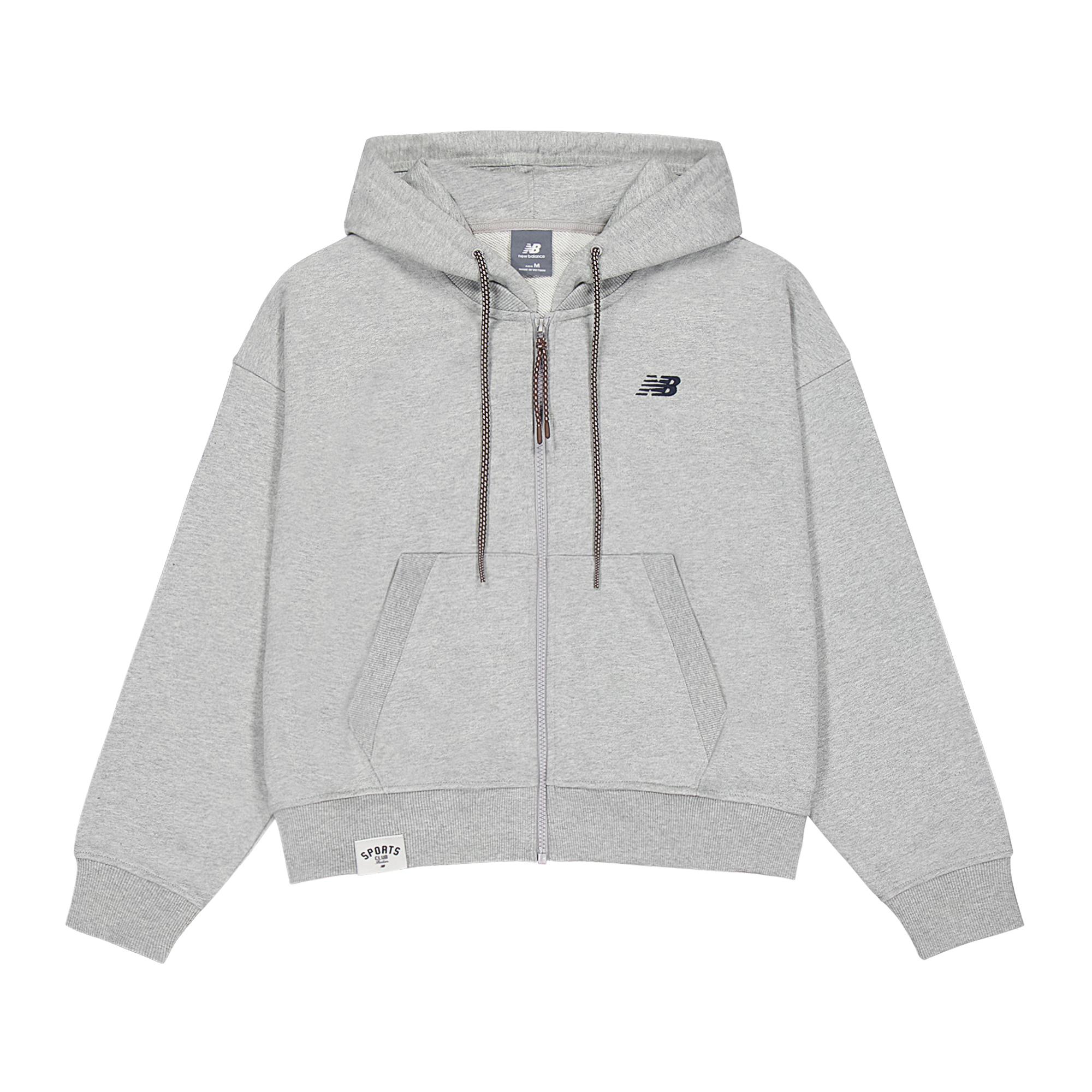 New Balance Sweatshirts Women s GHM Crew Neck Moderate Regular WJ61Z3OC-GHM M