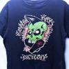 NIEUW! Koffin Kats Zwart Katoen Alle maten S-5XL Cadeau Voor Fan Shirt Unisex T-shirt
