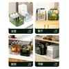 Light Luxury Desktop Storage Box PET Dresser Skin Care Product Storage Basket Transparent Sundries Snacks Cosmetics Finishing Box