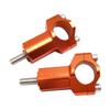 Anodized Aluminum Handlebar Mounts For Motorcycles 125 530 SXF 2016 Easy Installation Glossy Finish