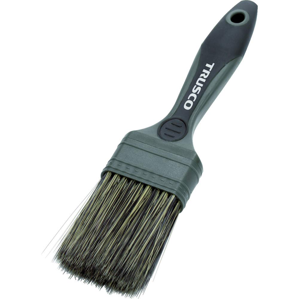 TRUSCO Synthetic Fiber Duster Brush, Gray, 2-inch, TDBC-2