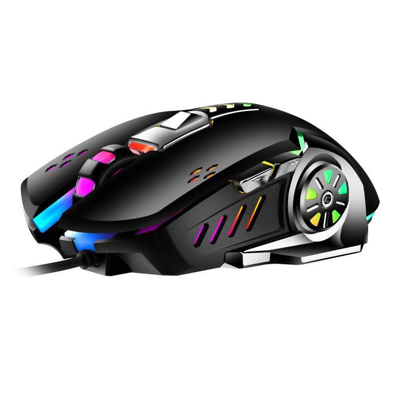 Weighted Backlit USB Wired & Wireless Gaming Mouse for Notebook and Office