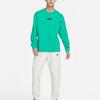 Nike T Shirts Men's Green Crew Neck Moderate Straight Fit FN0253-324