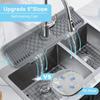 Silicone Faucet Mat, Faucet Anti Slip Sink Splash Cover, Sink Protector, Suitable for Kitchen and Bathroom Home Accessories