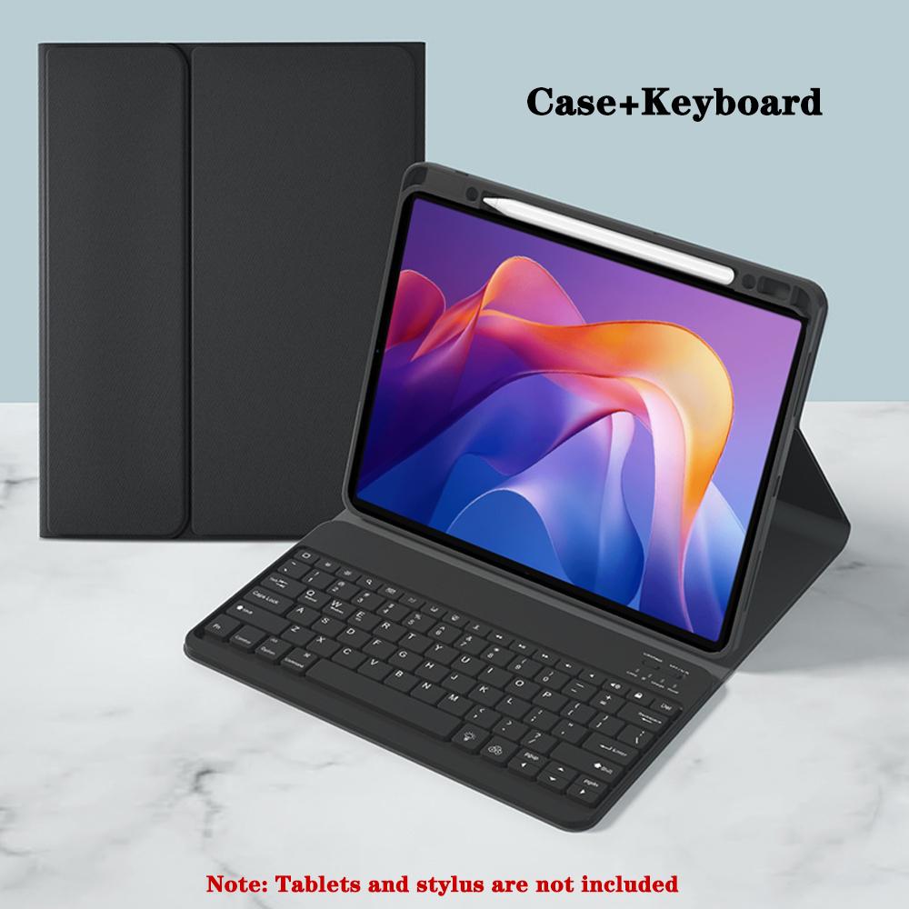 Keyboard Case for Xiaomi Redmi Pad 2 11 lnch Case,Keyboard Cover For Redmi Pad 2 11-inch Tablet Case Wth Pencil Slot Redmi Pad 2 11-inch&Portuguese