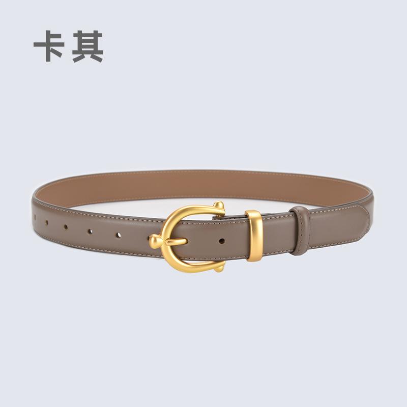 Four Seasons Available New Belt Women'S Jeans Simple And Versatile Belt New Decorative Fashion Student Pants Belt