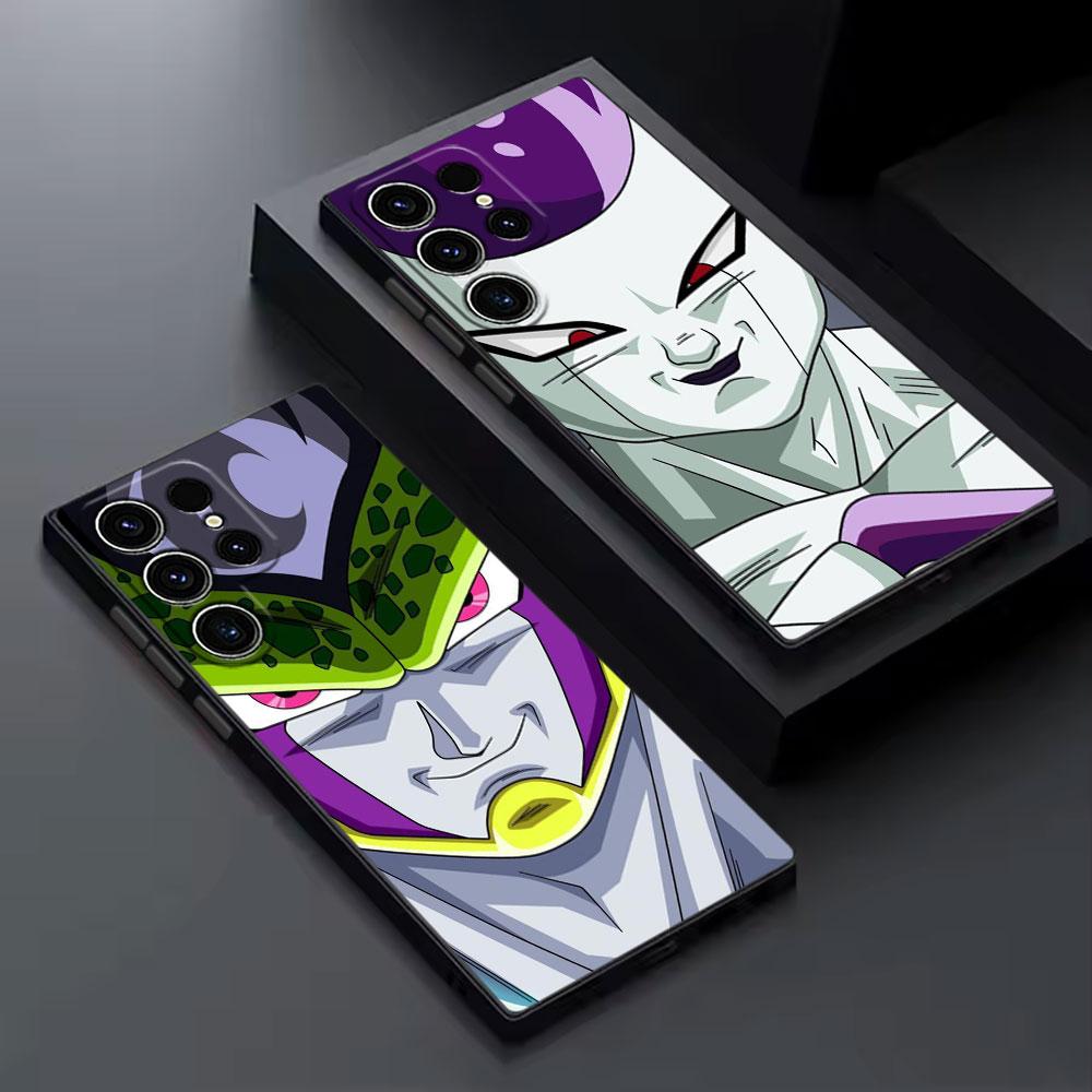 Cell Frieza Buu King Piccolo Phone Case For Samsung Galaxy S26 Ultra S25 FE S24 S23 S21 Ultra S20FE S22 Plus Dragons Balls Cover