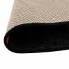 Washable Rug Black and Gold Ø 120 Cm
