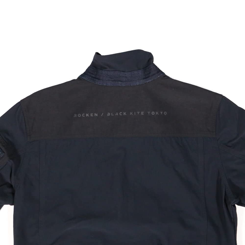 [CO-COS] RKN-6990 [ROCKEN BLACK KITE TOKYO] Stand-Up Blouson Black 3L