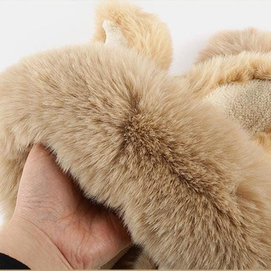Beret with Cat Ears, Hats New Thickened Plush Warm Hat Ear Protection Windproof Artist Hats Women's Hats