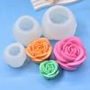 Valentine's Day Rose Silicone Mold for Candles, Ice Cubes, and Plaster Crafting
