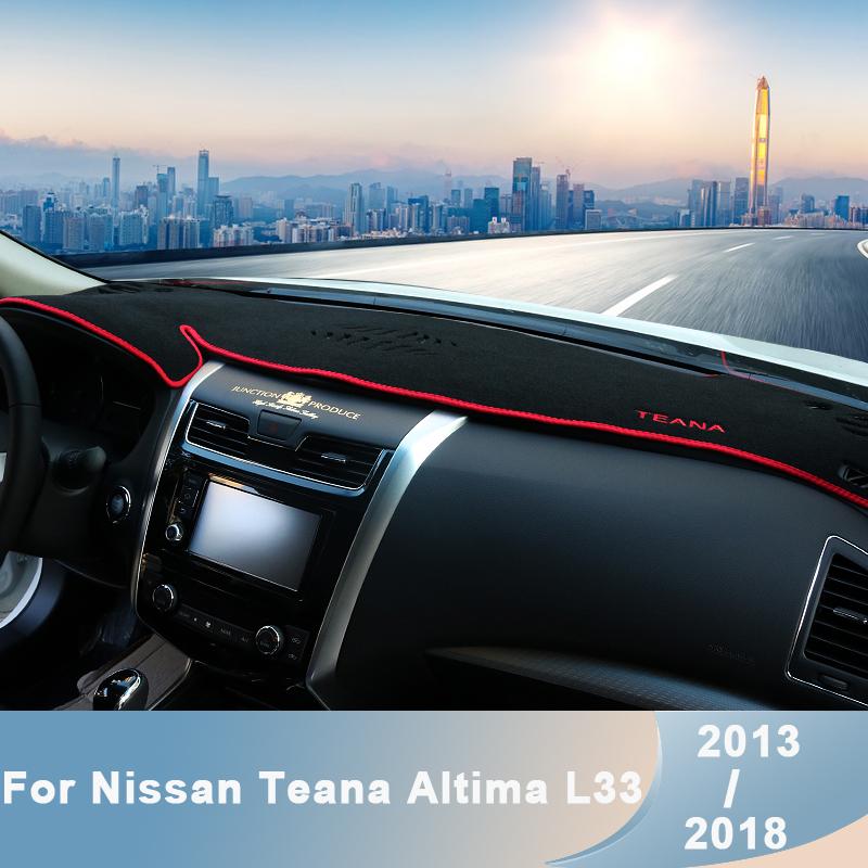 

Накладка на приладову панель Dashmat Dash Mat Pad Сонцезахисний козырек Накладка на приладову панель підходить для Nissan Teana Altima L33 2013 2014 2015 2016 2017 2018 Blue Side