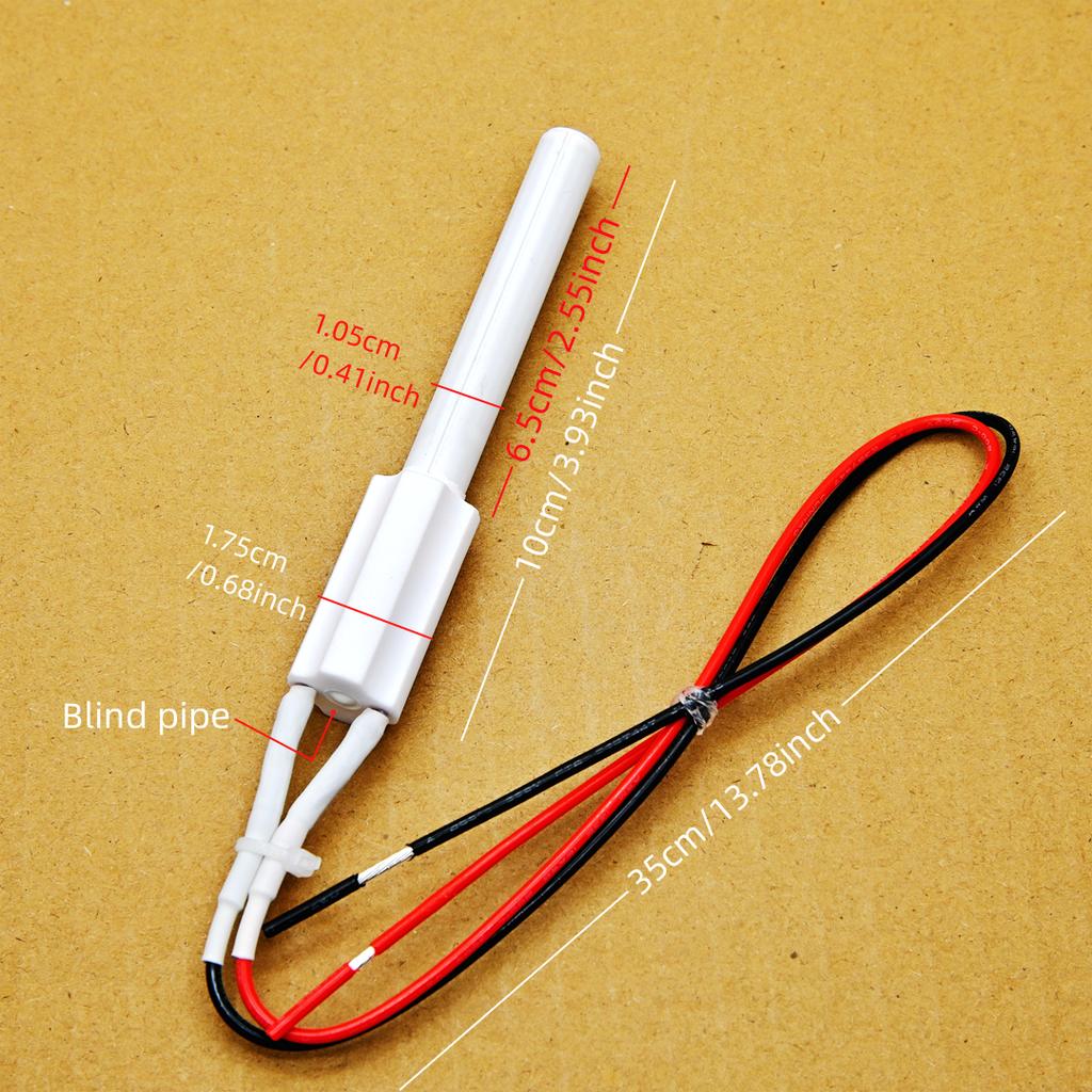 Pellet Stove Igniter 220V300W Fireplace Heating Furnace Electric Heating Pipe Ceramic Igniter Kitchen Accessories Ignition