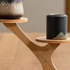 Wooden Tiered Plant Stand Rustic Planter Holder with 3 Tiers Decorative Desktop Display Stand for Potted Succulents Small Figurines