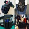 SINGERTOP Tool Bag, Waist Bag, Tool and Accessory Organizer, Detachable Tool Holder, Multi-Function Pockets, Compact Design, Carabiner Hook, Belt Incl