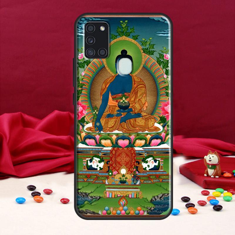 Medicine Buddha Case For Samsung Galaxy A34 A54 A14 A12 A22 A32 A52 A51 A71 A50 A53 A73 A13 Back Cover