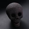 Skeleton Head Bars For Fireplace Mini Portable Fireproof Skull Sculpture Skull Decor Prop Halloween Ceramic Ornaments