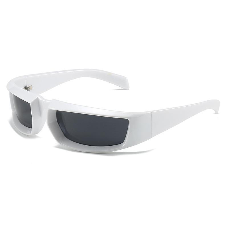 Personalized Millennium Square Sports Glasses YK Technology Sense Silver Sunglasses Quality