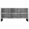 VidaXL Meuble TV gris béton 103,5x30x50 cm bois d'ingénierie 827000