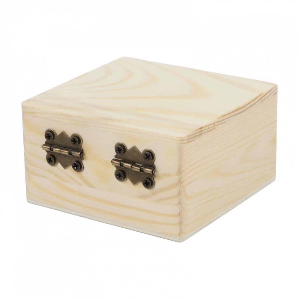 Storage Box Home Household Organizer Wood Wooden Craft Box