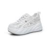 Thick-soled Heightening Little White Shoes Women's 2025 Summer New Casual Fashion Versatile Explosive Version Hollow, Light and Breathable Women's