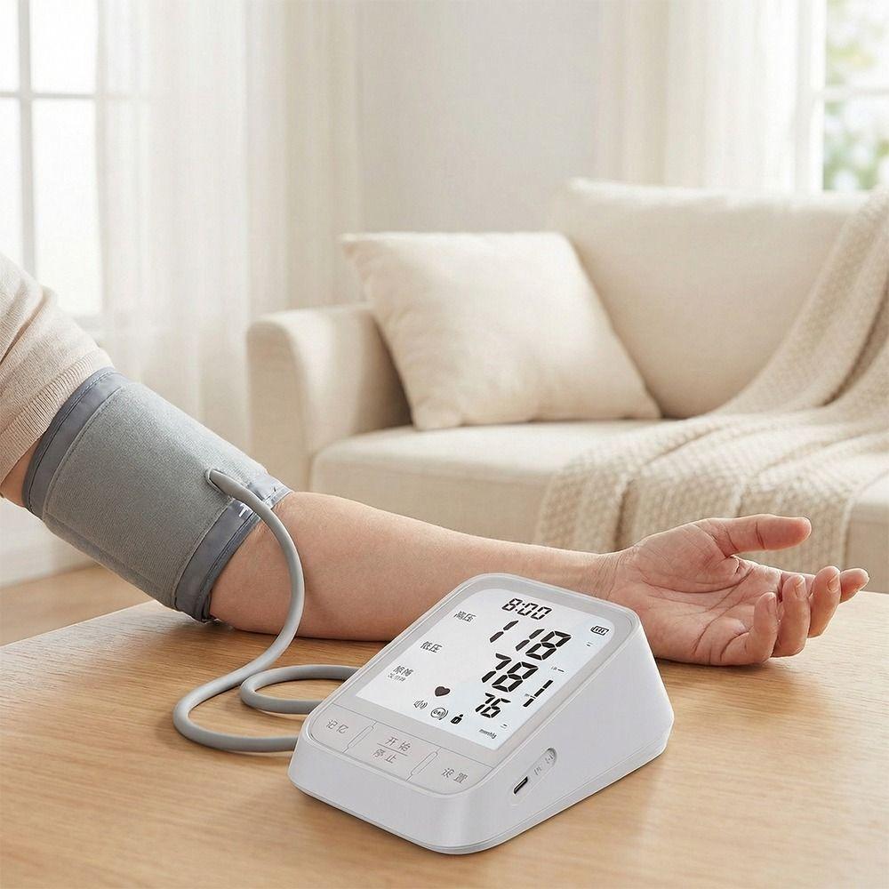 Automatic Digital Blood Pressure Monitor Large Display Upper Arm BP Monitor  Home Health Care