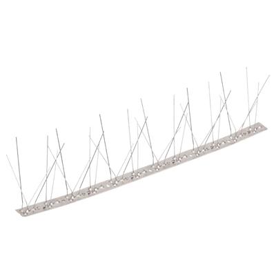 10 Piece Stainless Steel Bird Deterrent Spikes Set 5 M 5 Row
