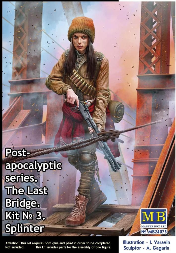 Master Box 1/24 Scale Model Kit MB24075: Final Bridge Sprinter, Post-Final War Series 3