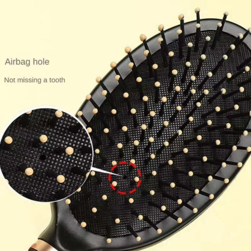Massage Hairbrush Professional Salon Straight Smooth Paddle Hair Brush Suit For All Hair Type Hairbrush Styling Comb