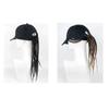 Summer Unisex Lady Men Baseball Cap Hat With Dreadlocks Wig Hip-Hop Punk Dirty Hair Braid Visors Hats