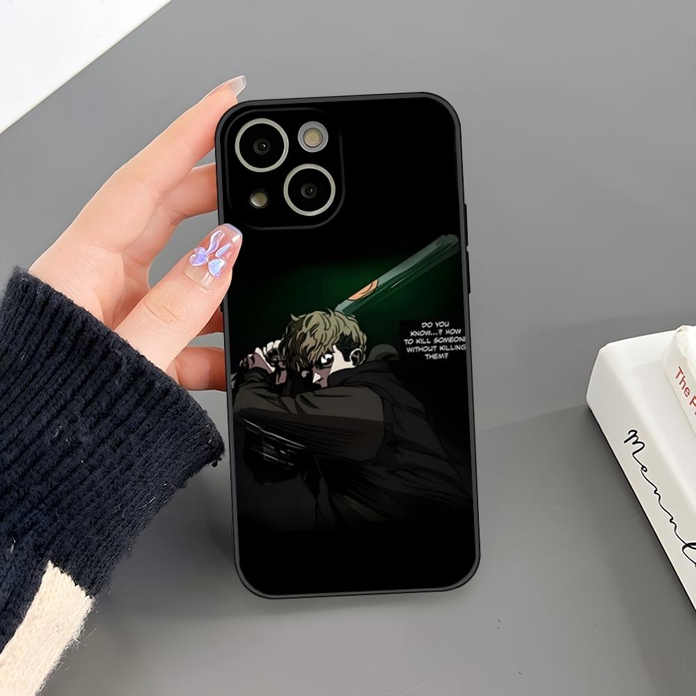 Anime Kill Stalker Phone Case For Iphone 16 Plus 15 14 Pro Max 13 Mini 11 12 Xr X Xs 6 7 8 SE Plus Back Cover