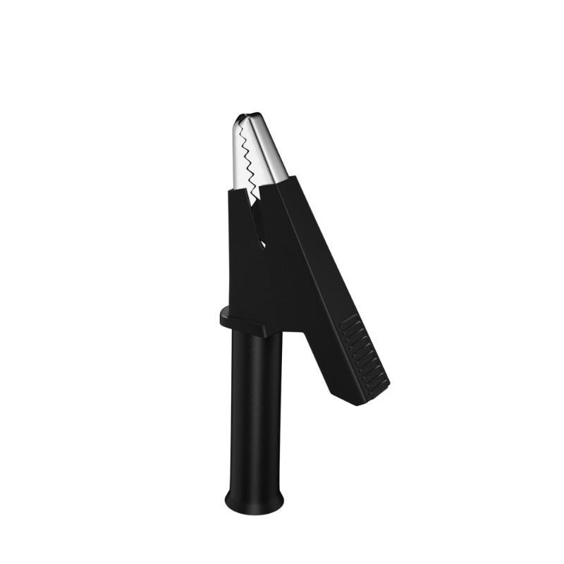 Multicolor Firm Grip Alligator Clips Nickel Plated Copper Insulated Shell for Electrician Testing Laboratory Experiments