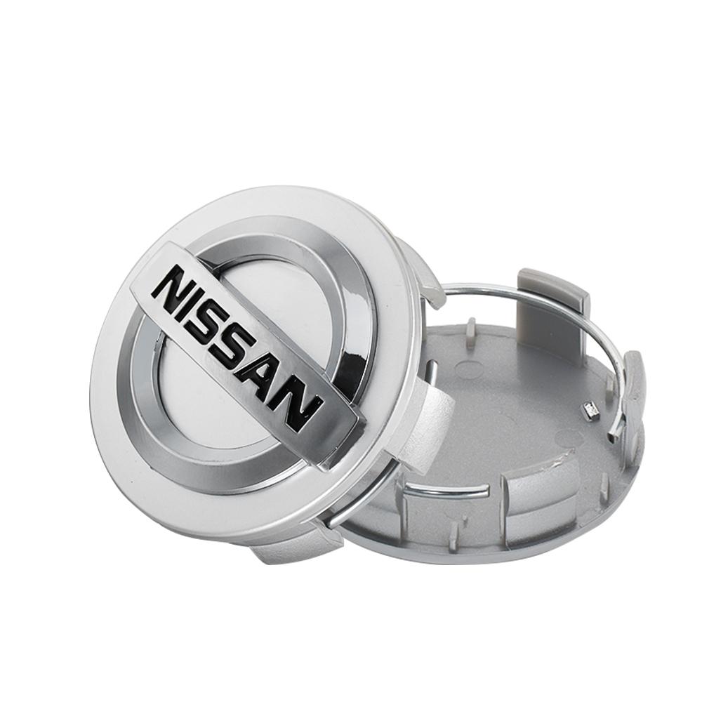 4pcs 54/60mm  Car Wheel Center Covers Hub Caps Replacement Emblem Nissan X-trail Qashqai GTR Juke Sentra Patrol Navara Micra