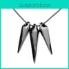 Black Panther Collectible Necklace Pendant With Alloy Material For Fans And Gift