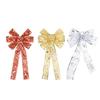 Christmas Bowknot with Led Light Hanging Bow Baby Shower Party Decor