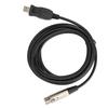 Microphone Converter Cable USB to XLR Adapter Wire with Sound Card for Musical Instrument Recording Karaoke