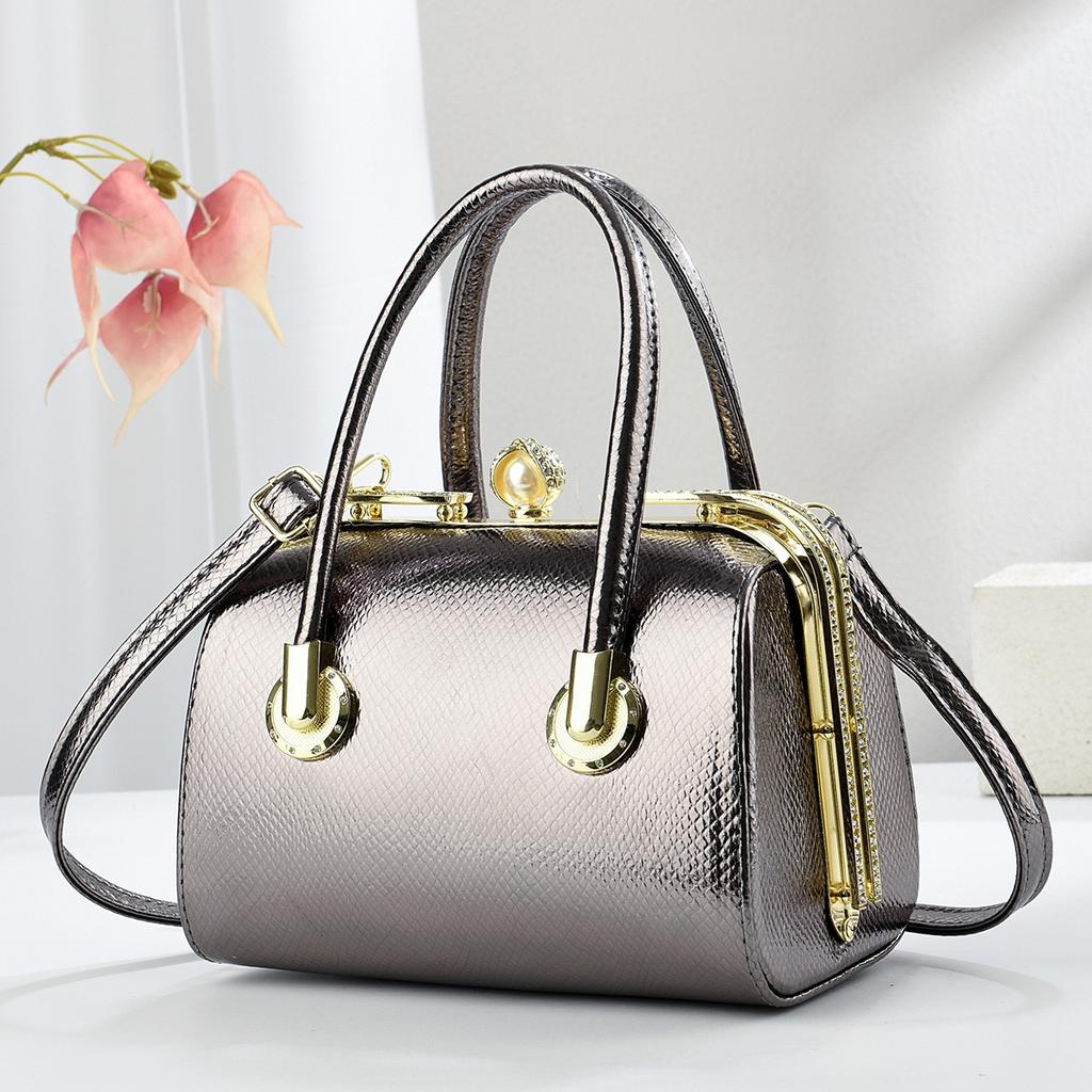 Handheld Single Shoulder Crossbody Bag For Simple Ladies