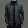 Men's Lightweight Lapel Down Jacket - Autumn/Winter 2025 Warm Business Casual Dad's Wear