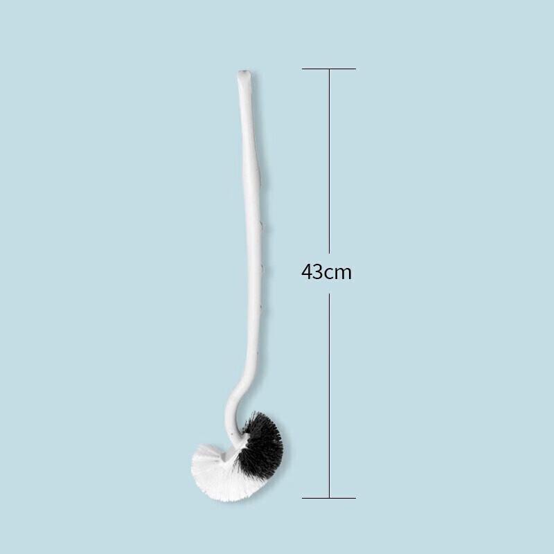 Miaojie Antibacterial S-Type Toilet Brush (2-Pack)