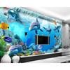 Modern 3d Wallpaper Underwater World 3d Wall Painting Children's Room Living Room Bedroom Wallpaper