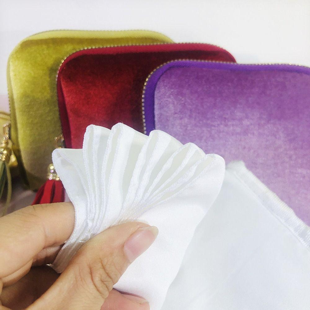 Tassel Jewelry Storage Bag Bracelet Jewelry Holder Light Luxury Jewelry Packing Bag  Outdoors