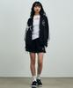 Alikim Ribbon Jersey Track Shorts Pants / Black