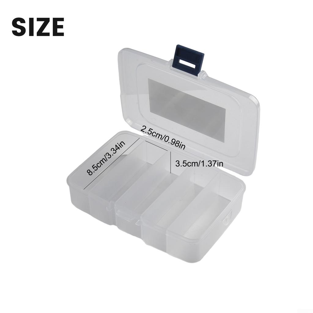 2022 New Screws Box Box Craft Organizer PP Plastic