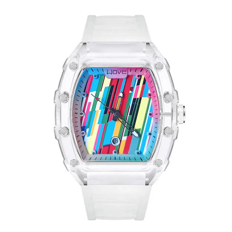 High Value Leisure Sports Automatic Quartz Hollow Luminous Waterproof Richard Men S Watch Symphony naked watch